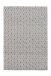 Teppich >Yoga< in Grau / Creme, 100% Polyester - 230x160cm (LxB)