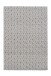 Teppich >Yoga< in Grau / Creme, 100% Polyester - 290x200cm (LxB)