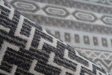 Teppich >Yoga< in Taupe / Creme, 100% Polyester - 290x200cm (LxB)