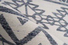 Teppich >Yoga< in Anthrazit / Elfenbein, 100% Polyester - 170x120cm (LxB)