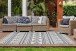 Teppich >Yoga< in Anthrazit / Elfenbein, 100% Polyester - 170x120cm (LxB)