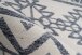 Teppich >Yoga< in Anthrazit / Elfenbein, 100% Polyester - 230x160cm (LxB)