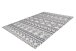 Teppich >Yoga< in Anthrazit / Elfenbein, 100% Polyester - 230x160cm (LxB)