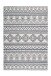 Teppich >Yoga< in Anthrazit / Elfenbein, 100% Polyester - 230x160cm (LxB)