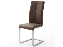 Esszimmerstuhl >Miafle III< (4er Set) aus Metall - 43x104x60cm (BxHxT)