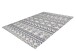 Teppich >Yoga< in Anthrazit / Elfenbein, 100% Polyester - 290x200cm (LxB)