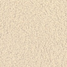 Drehsessel >CHRIS< drehbar, aufgebaut, weicher Bezugsstoff cream - 85x70x99 (BxHxT)