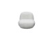 Drehsessel >CHRIS< drehbar, aufgebaut, weicher Bezugsstoff silver - 85x70x99 (BxHxT)