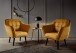 Loungesessel > MAX< Nosag-Federung, wasserabweisender Bezug amber - 84x87x70 (BxHxT)