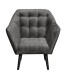Loungesessel > MAX< Nosag-Federung, wasserabweisender Bezug espresso - 84x87x70 (BxHxT)