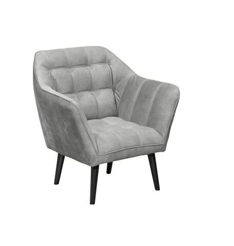 Loungesessel > MAX< Nosag-Federung, wasserabweisender Bezug grey - 84x87x70 (BxHxT)