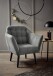 Loungesessel > MAX< Nosag-Federung, wasserabweisender Bezug grey - 84x87x70 (BxHxT)