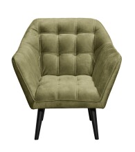 Loungesessel > MAX< Nosag-Federung, wasserabweisender Bezug olive - 84x87x70 (BxHxT)