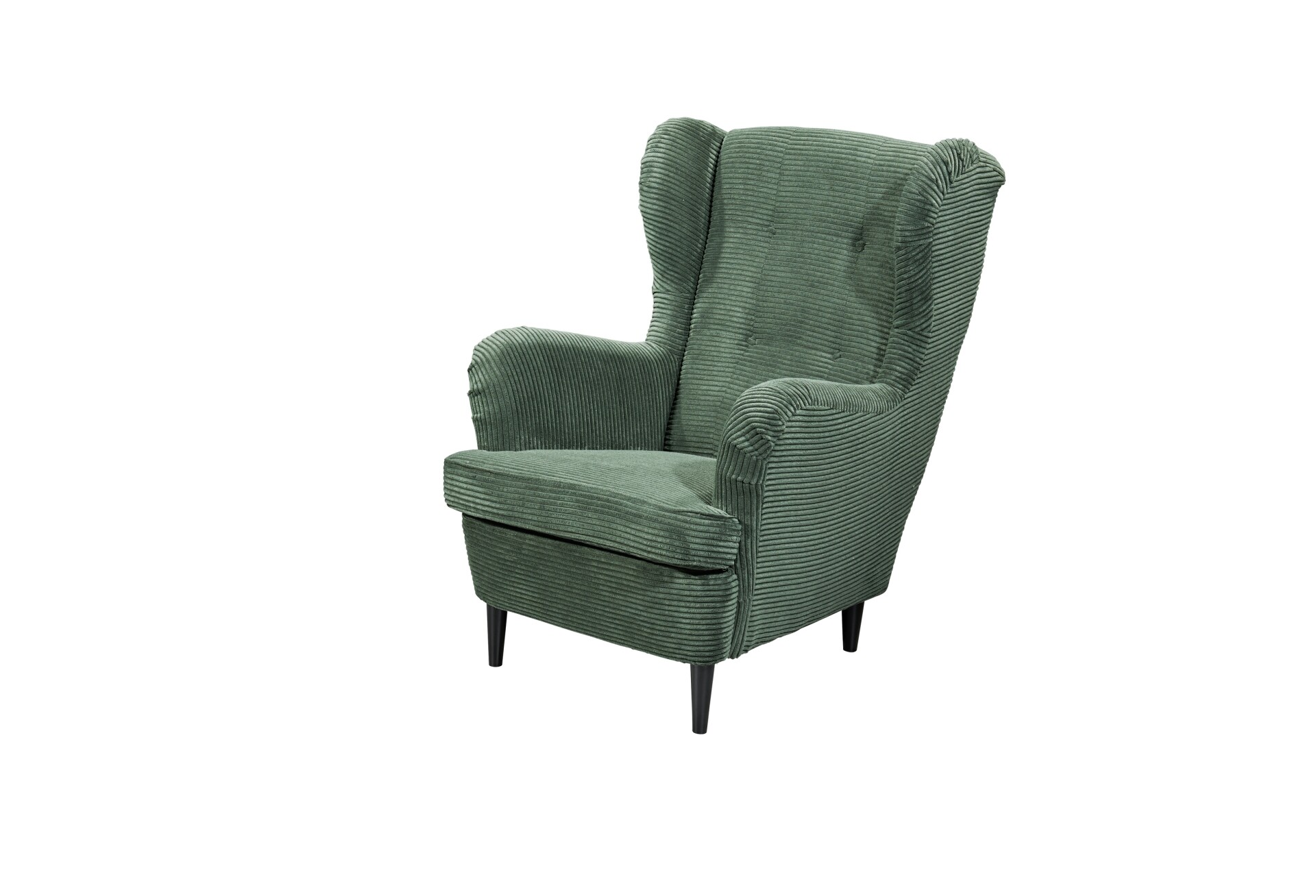 Ohrensessel >OSKAR< Massivholzfüße, Nosagfederkern, Bezug winter moss, 339,95 €