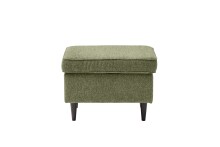 Fußhocker >OSKAR< in olive, Stoffbezug,...