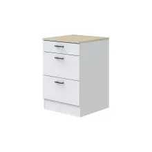 Unterschrank >KIRA< in Weiß...
