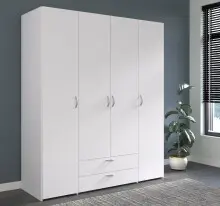 Kleiderschrank >Daily 1< 2 Schubladen, 4...
