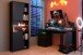 Gamingtisch >Gaming 2< (Set) inkl. Regal, LED-Beleuchtung, Dekor schwarz - 152x87x62cm BxHxT)