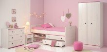 Jugendzimmer-Set >Smoozy 21< (4-teilig), Bett,...
