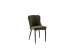 Esszimmerstuhl >ABOSHI< (4er Set) Taschenfederkern, Bezug Olive- 46x85x58 (BxHxT)