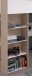 Hochbett >Shelter 11< in Eiche / Weiss - 204x193x132cm (BxHxT)