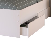 Jugendzimmer-Set >Pirouette 22< (4-teilig) in - Weiss / Rosa / Grau