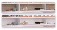 Jugendzimmer-Set >Sleep 43< (3-teilig) Bett, Schraung, Schubkasten, in Weiss