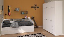Jugendzimmer-Set >Sleep 43< (3-teilig) Bett,...