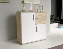 Kommode >IKOLI< 2 Türen, 2 Schübe, Sonoma...