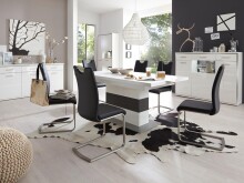 Esszimmerstuhl >Miafle I< (4er Set) aus Metall - 41x103x57cm (BxHxT)