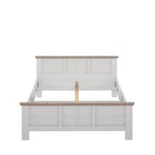 Bettgestell >ILOPPA< innen 180x200cm, Schnee Eiche / Nelson Eiche 193x95,2x210,4cm (B/H/T)
