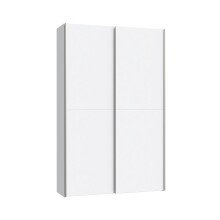 Mehrzweckschrank >OZZULA< 6 Böden, 2 Türen, in Weiss - 120,1x190,5x41,6cm (BxHxT)