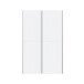 Mehrzweckschrank >OZZULA< 6 Böden, 2 Türen, in Weiss - 120,1x190,5x41,6cm (BxHxT)