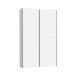 Mehrzweckschrank >OZZULA< 6 Böden, 2 Türen, in Weiss - 120,1x190,5x41,6cm (BxHxT)
