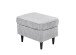 Ohrensessel >OSKAR< (Sessel und Hocker) in dove - 78x102x98 (BxHxT)
