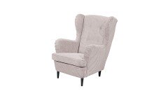 Ohrensessel >OSKAR< (Sessel und Hocker) in Flamingo - 78x102x98 (BxHxT)