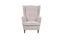 Ohrensessel >OSKAR< (Sessel und Hocker) in Flamingo - 78x102x98 (BxHxT)