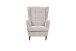 Ohrensessel >OSKAR< (Sessel und Hocker) in Flamingo - 78x102x98 (BxHxT)