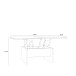 Couchtisch >BELEMIR< ausklappbar bis 160cm, Artisan Eiche Dekor -  80/160x47/74x80cm B/H/T