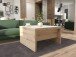Couchtisch >BELEMIR< ausklappbar bis 160cm, Artisan Eiche Dekor -  80/160x47/74x80cm B/H/T