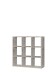 Raumteilerregal >MAURO< 9 Fächer, in Sandeiche - 107,2x107,3x32,9cm (BxHxT)