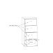 Kommode >TEMPRA2< 4 Schubladen, in Sonoma Eiche - 38,6x85,5x34,8cm (BxHxT)