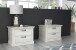 Nachttisch >KASHMIR< (2er-Set) in Pinie Weiss - 67,2x48,9x45,1cm (BxHxT)