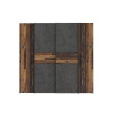 Kleiderschrank >KALIXTUS< Old – Wood Vintage...