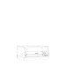 Couchtisch >KASZIMIRO< 1 Schublade, in Waterford Eiche / Schwarz - 85x43,4x85cm (BxHxT)