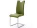 Esszimmerstuhl >Miafle  I< (4er Set) in olive aus Metall - 42x103x55cm (BxHxT)