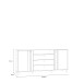 Sideboard >KILLARNEY< Soft-Close, Sand / Mauvella Eiche Dekor - 192,8x87x42cm (BxHxT)
