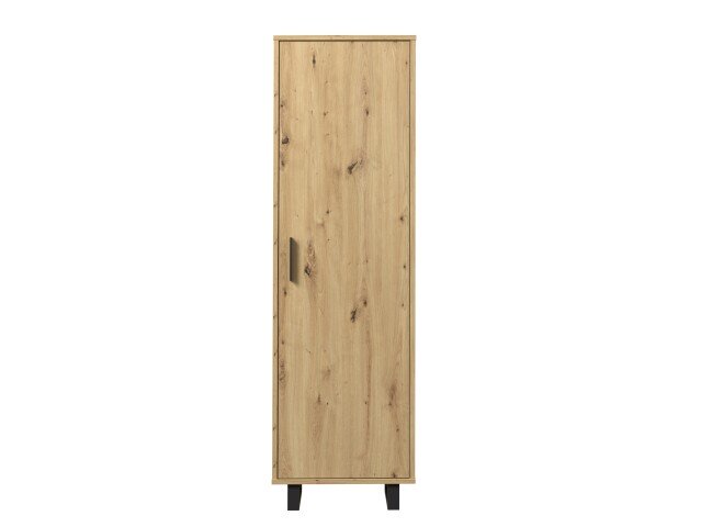 Garderobenschrank >MARACAY< in Artisan Eiche - 59,8x198,2x41,5cm (BxHxT)