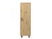 Garderobenschrank >MARACAY< in Artisan Eiche - 59,8x198,2x41,5cm (BxHxT)