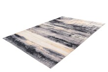 Teppich >Ilena< in Schwarz, 100% Polyester - 150x80cm (LxB)